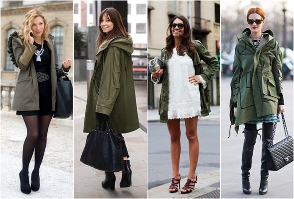 parka verde militar