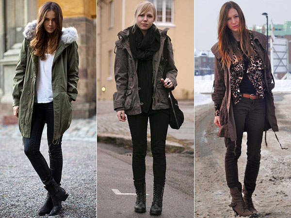 parka com capuz