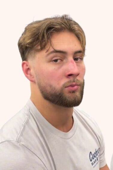 inspiração corte jit fade masculino