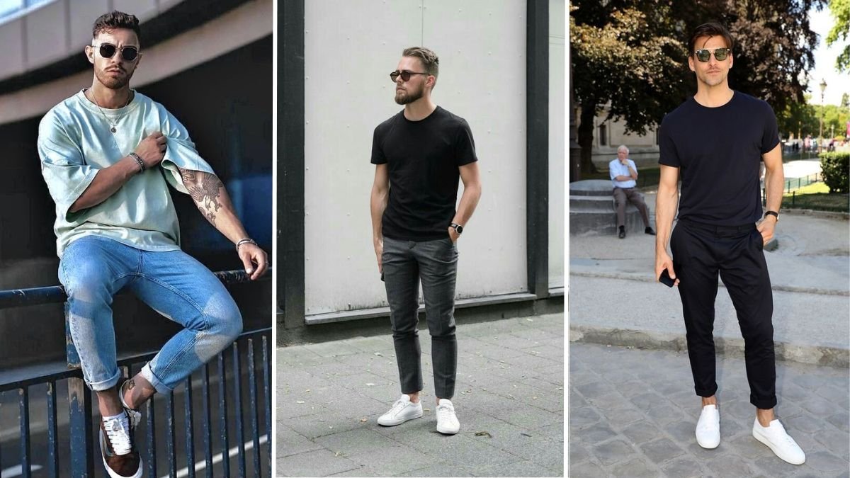 moda básica masculina
