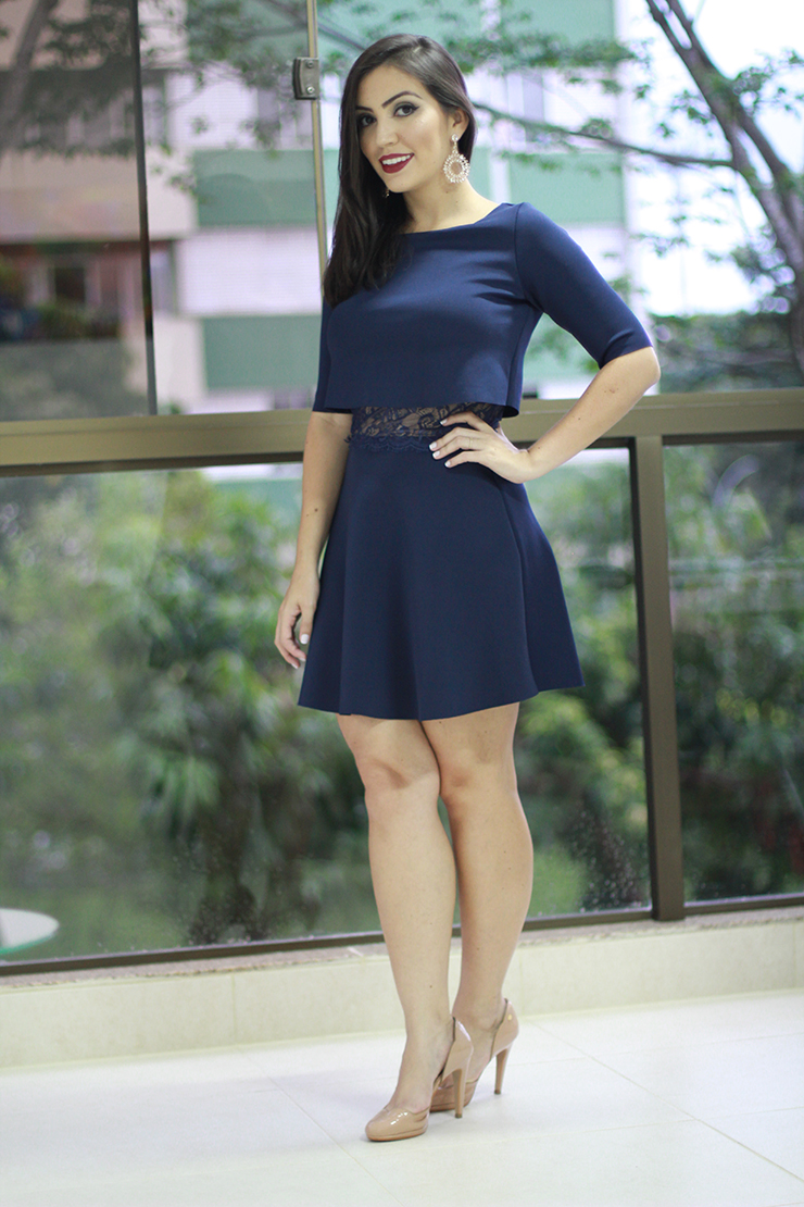 vestido lança perfume curto