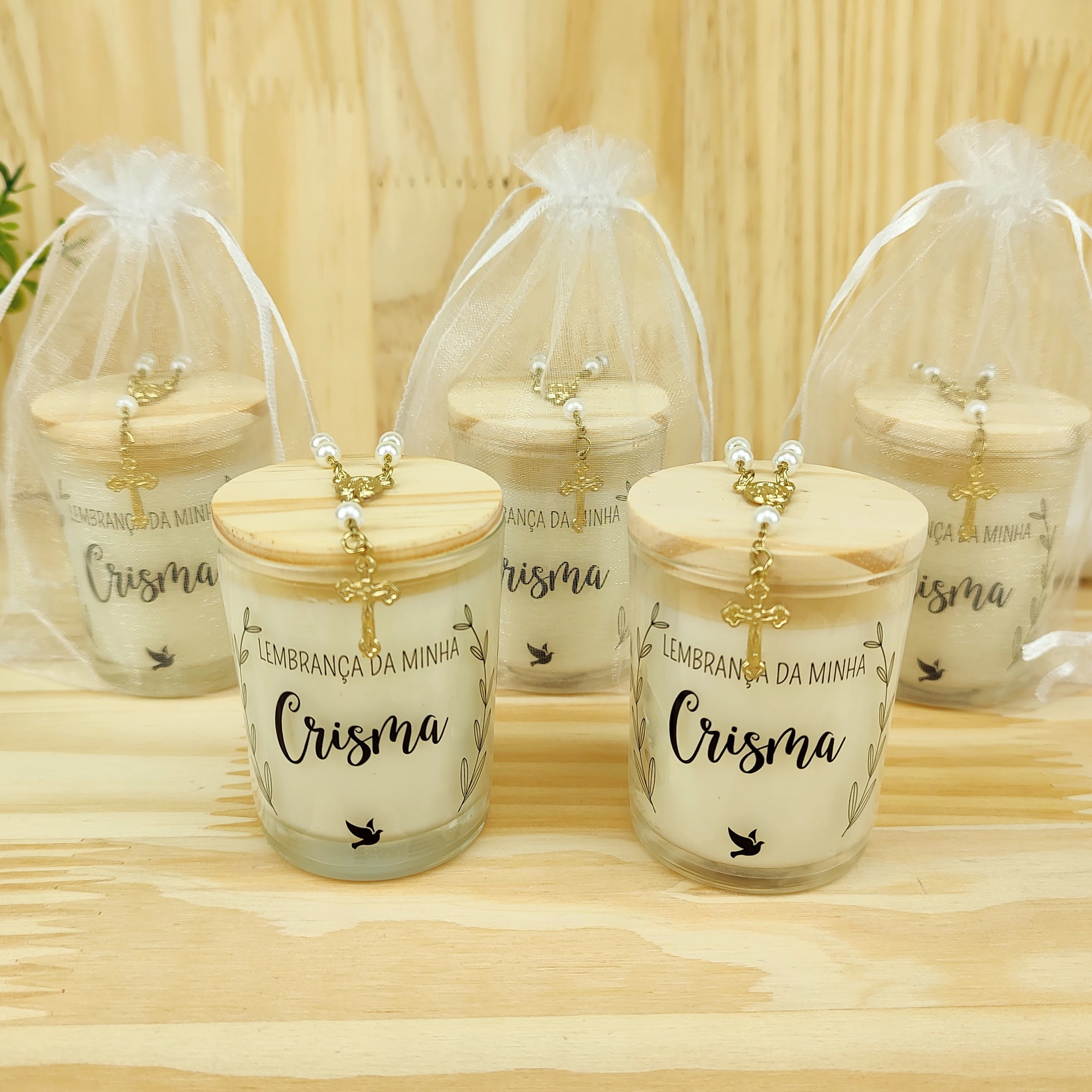 lembrancinha crisma DIY