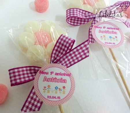 lembrancinha jardim encantado personalizada
