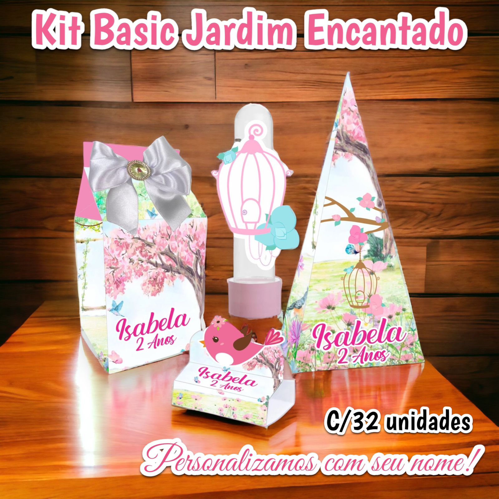 lembrancinha jardim encantado luxo