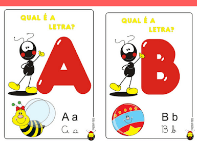 alfabeto para colorir