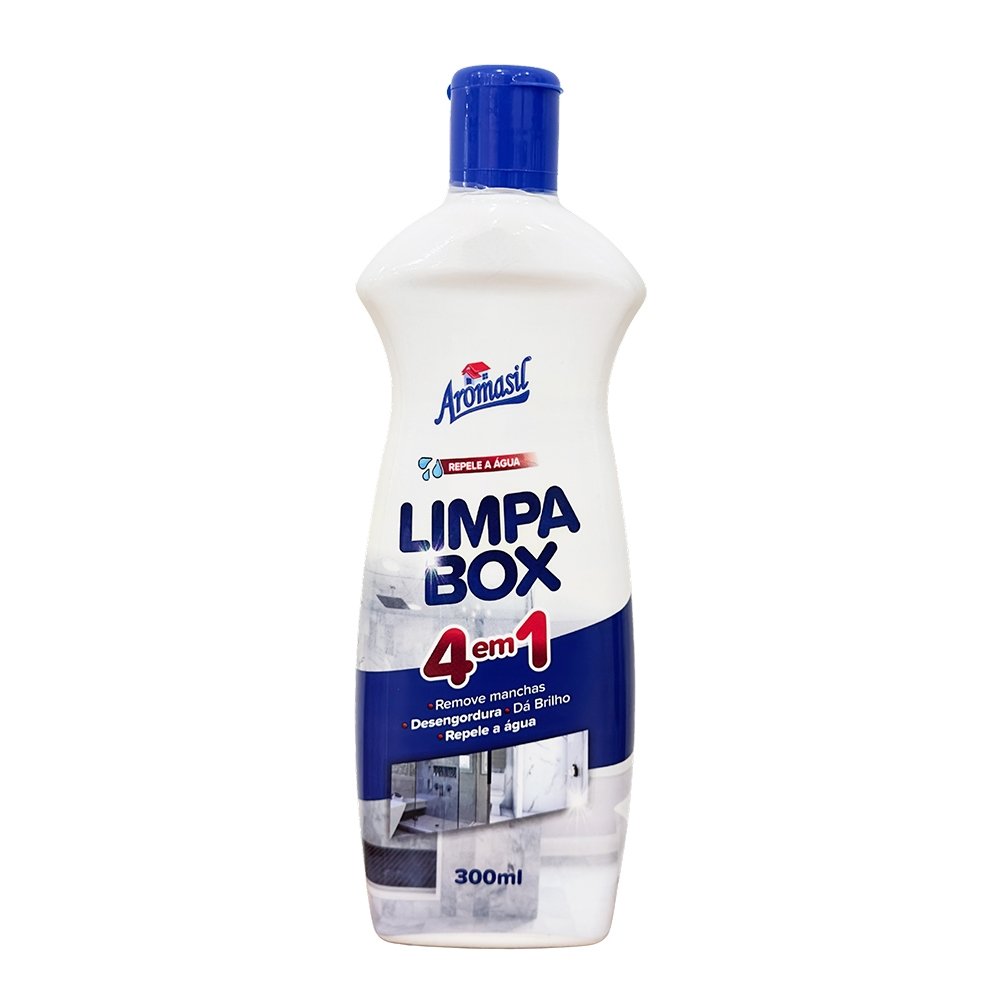 limpeza box acrílico