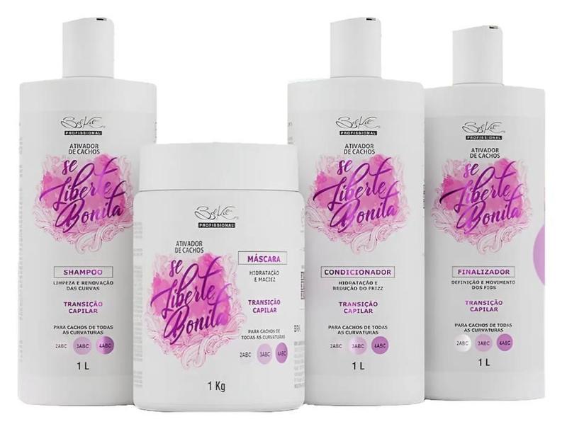 Linha profissional para transição capilar valor