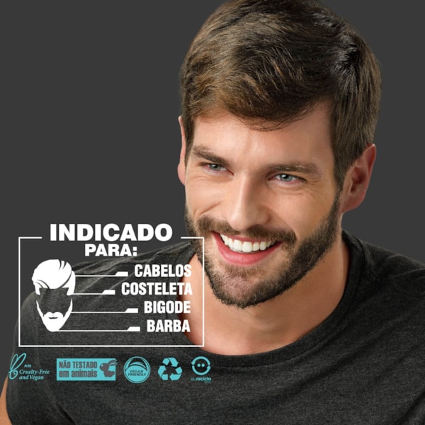 tintura para homem loiro escuro