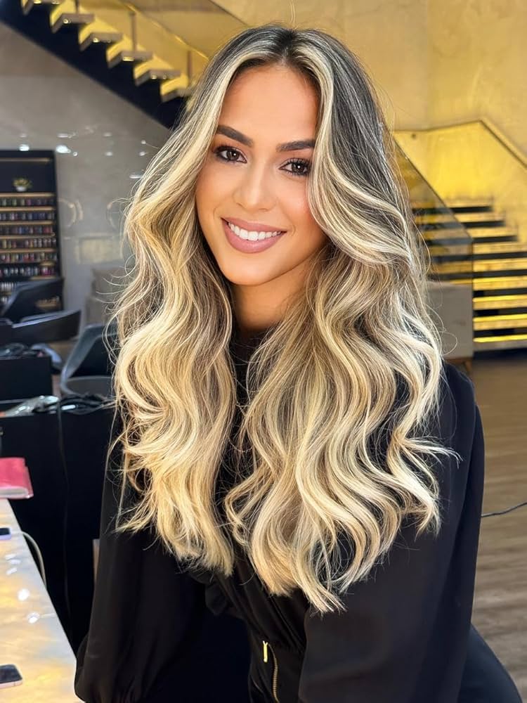 loiro iluminado perolado em cabelo curto