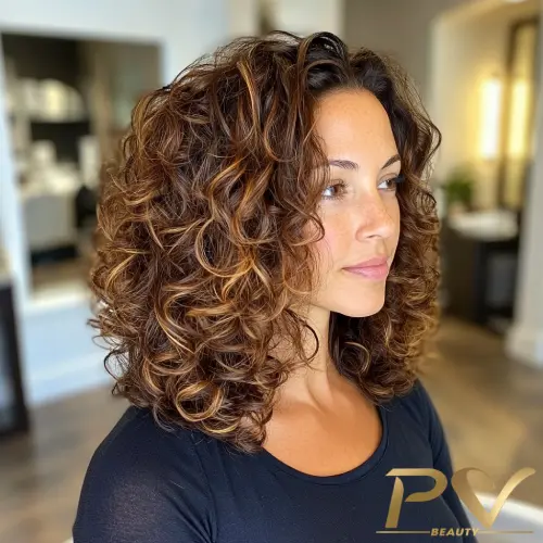 loiro mel vs. caramelo em cabelo cacheado: qual escolher?