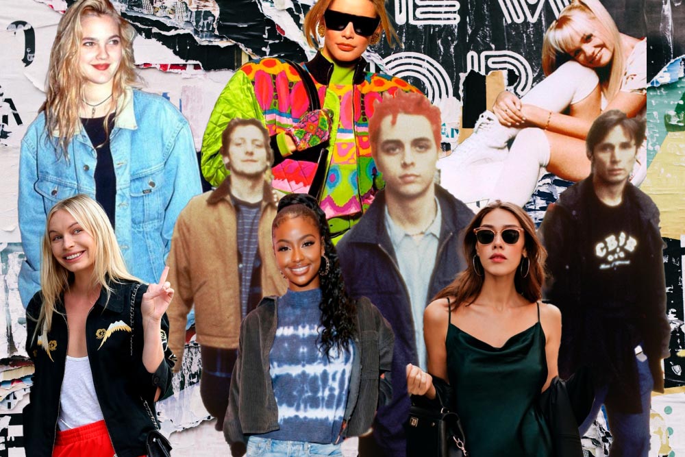 ideias de looks anos 90 para festas temáticas