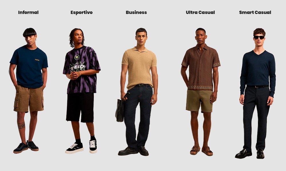 look casual vs casual chic qual a diferença