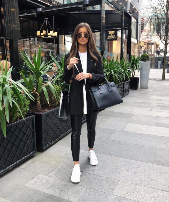 inspiração look blazer preto feminino