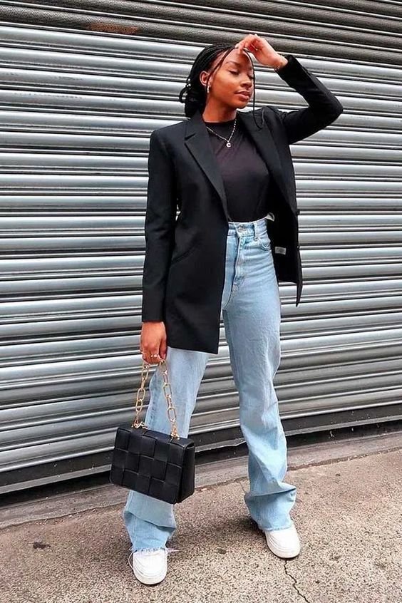 erros ao usar blazer preto