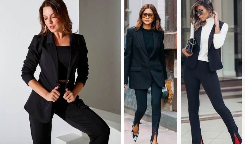 preço blazer preto alfaiataria