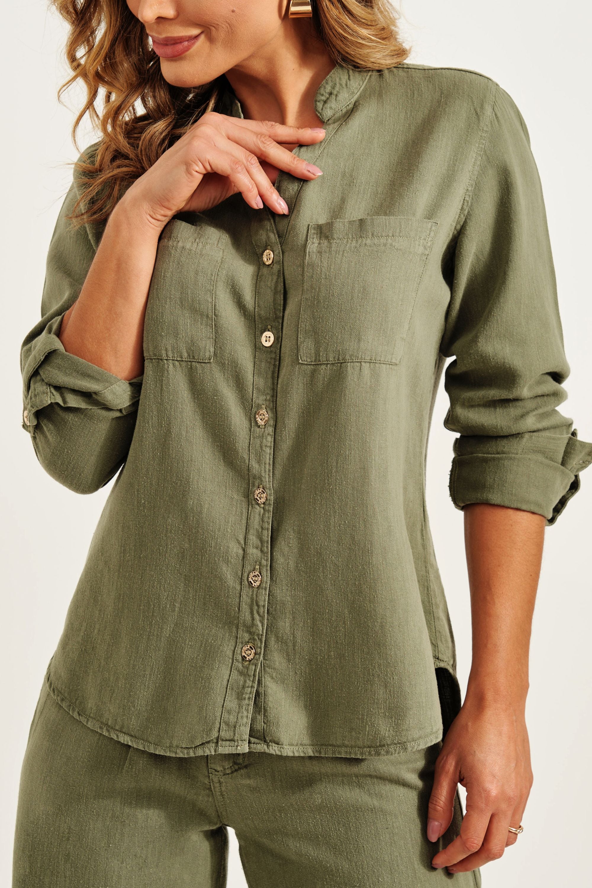 tendências camisa linho feminina 2026