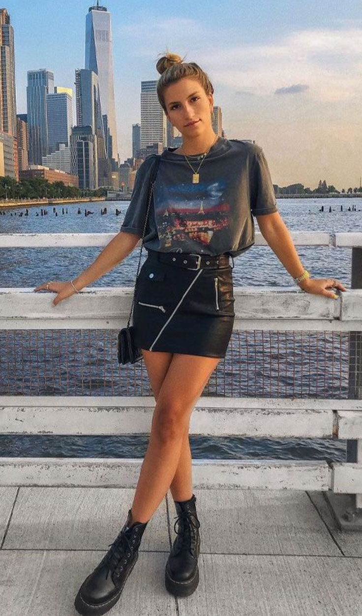 looks com coturno feminino verão