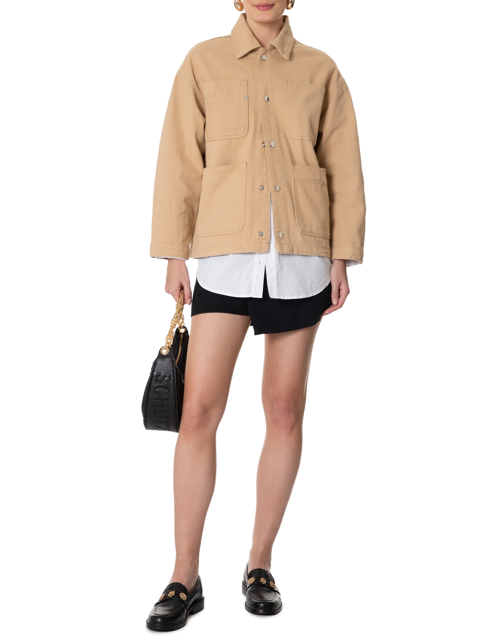 jaqueta jeans oversized