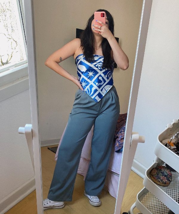 lenço para look de verão