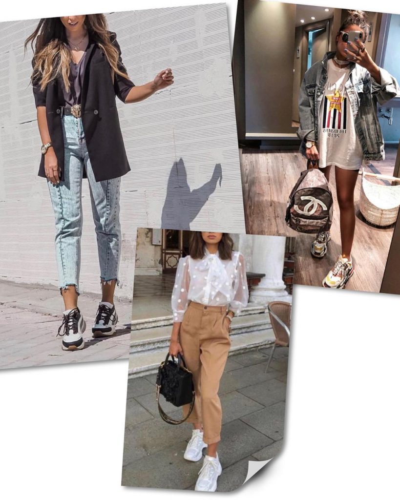 tênis branco vs tênis colorido para looks casuais