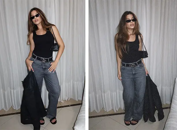 look despojado feminino