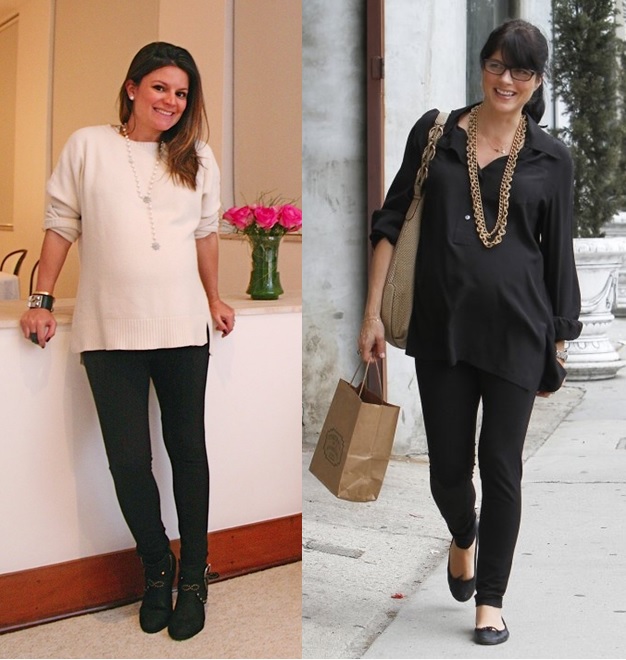 looks gestante casual