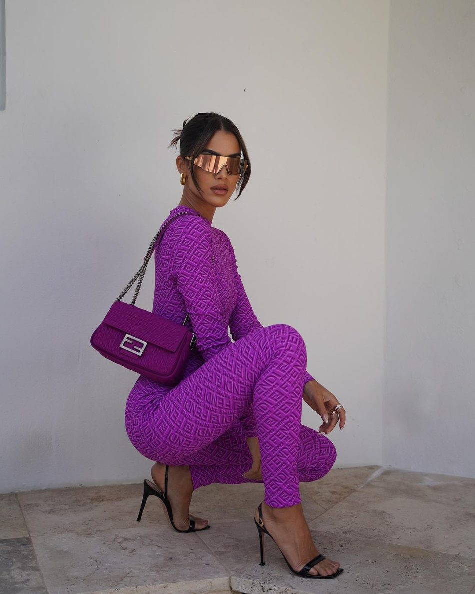 estilo lilás feminino