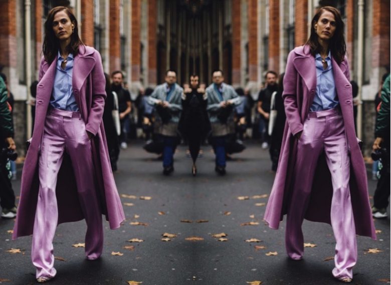 looks monocromáticos lilás feminino