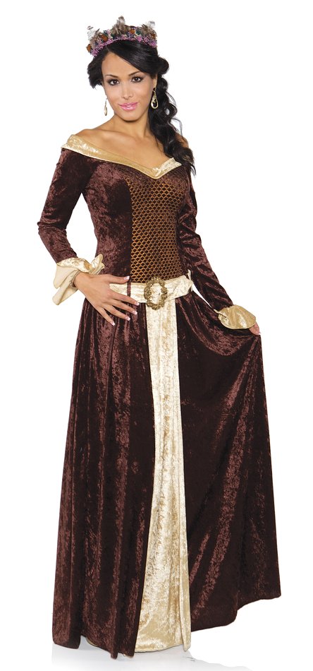 camadas na moda medieval
