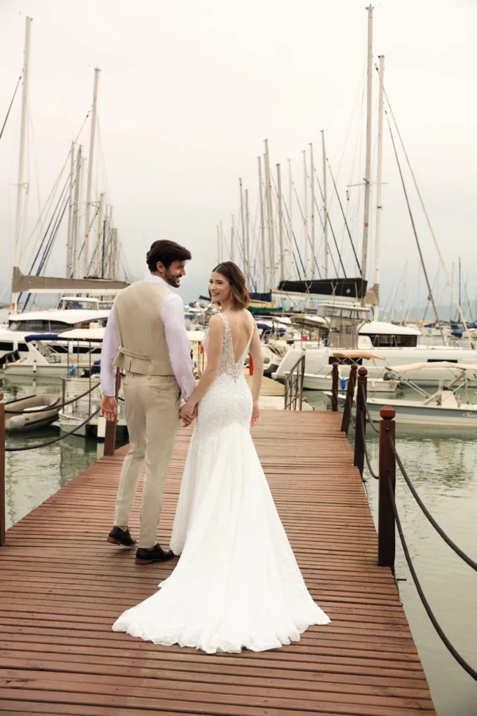 look casamento civil dia