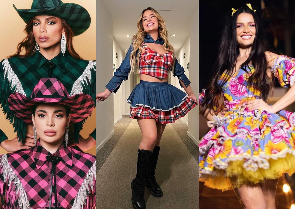 looks femininos festa junina 2026