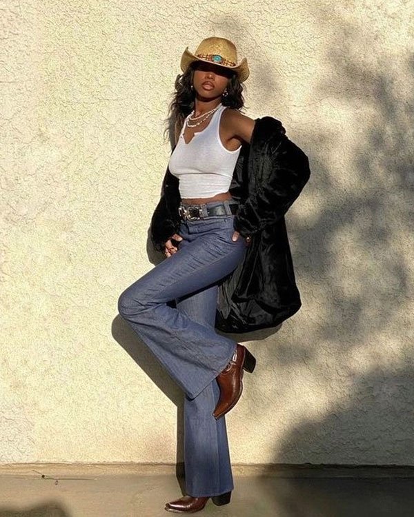look rodeio feminino tradicional