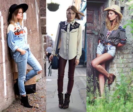 look rodeio feminino estiloso
