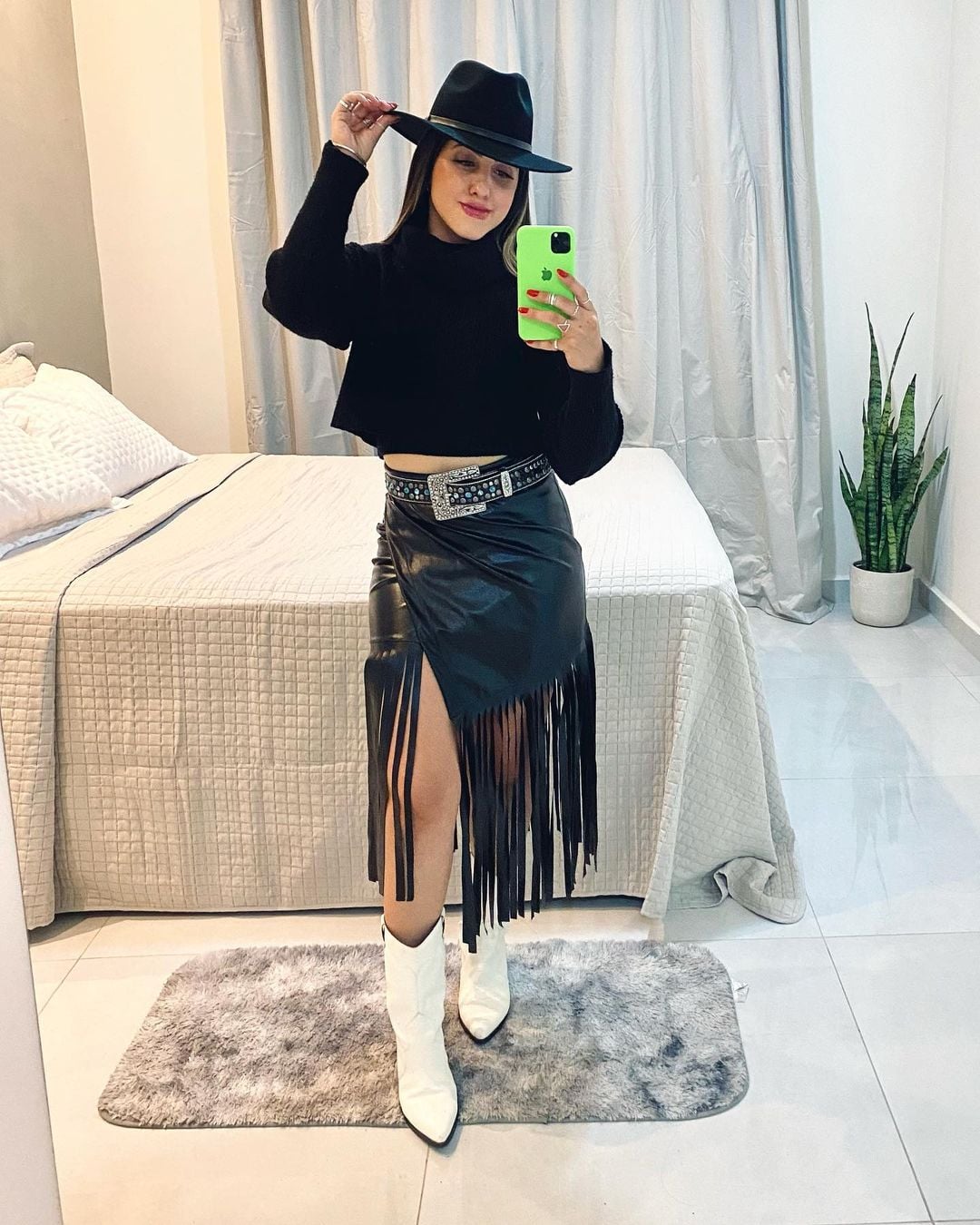 look rodeio feminino chique