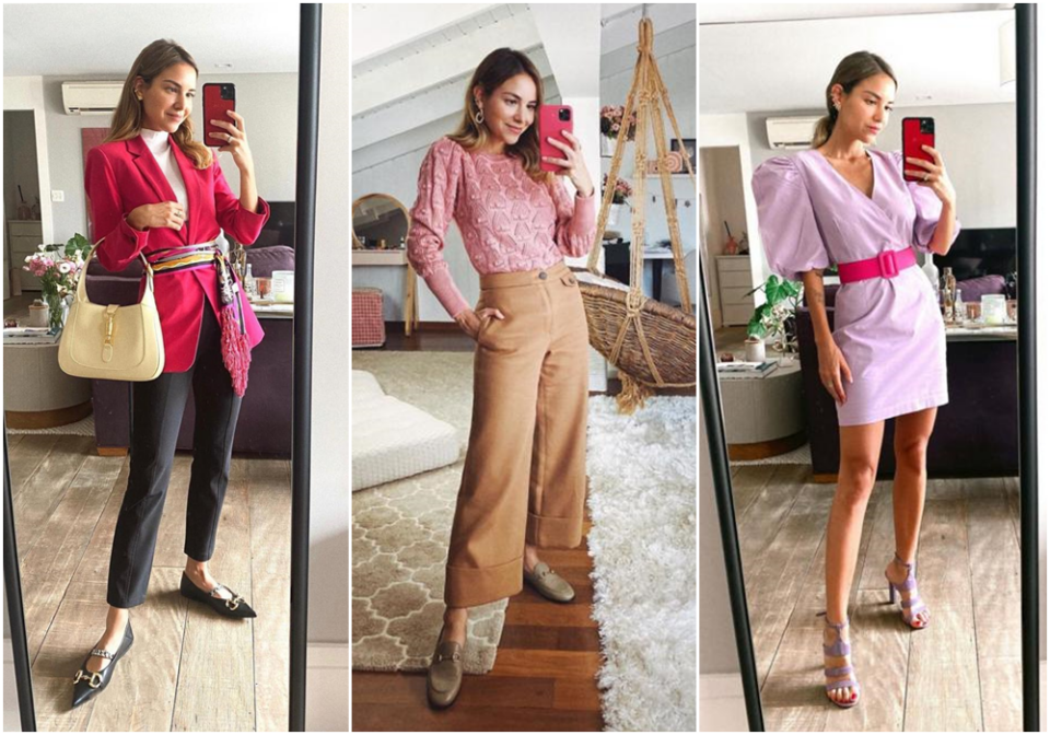 moda rosa antigo