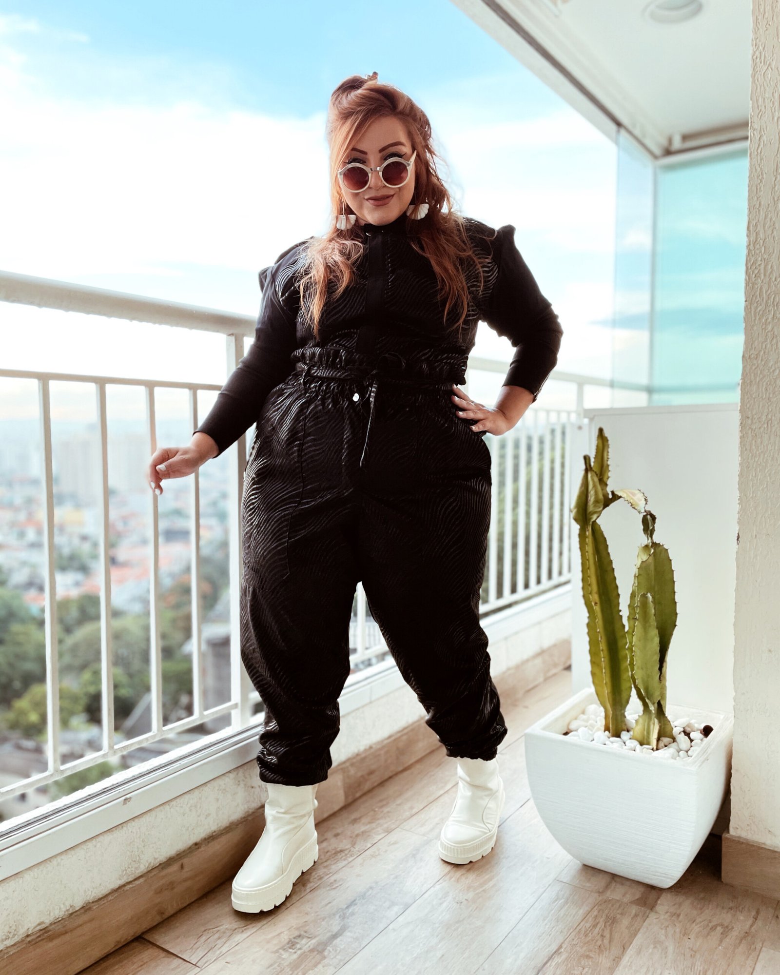 looks inspiração bota branca