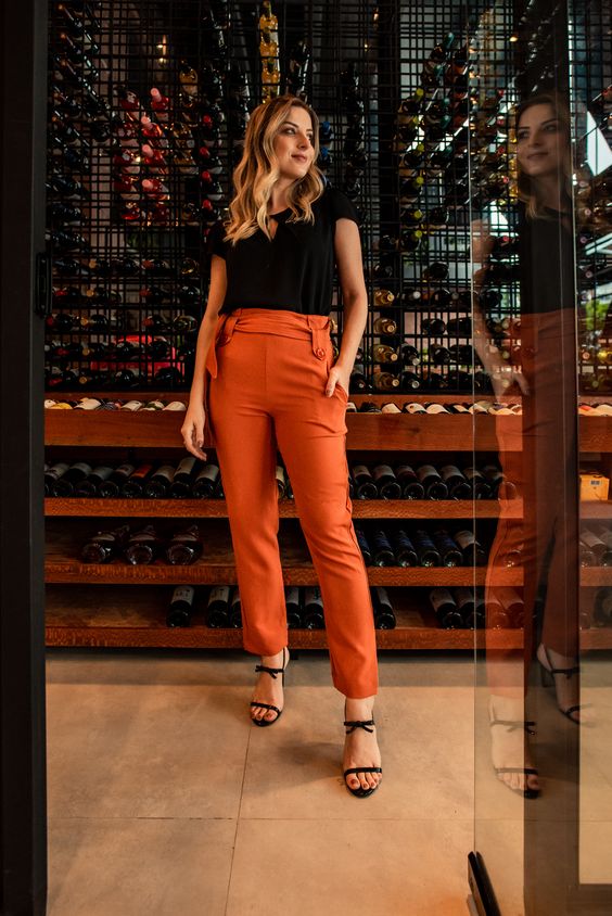laranja em peças principais