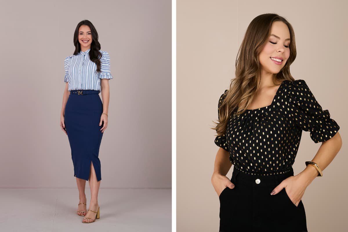looks com saia midi de alfaiataria