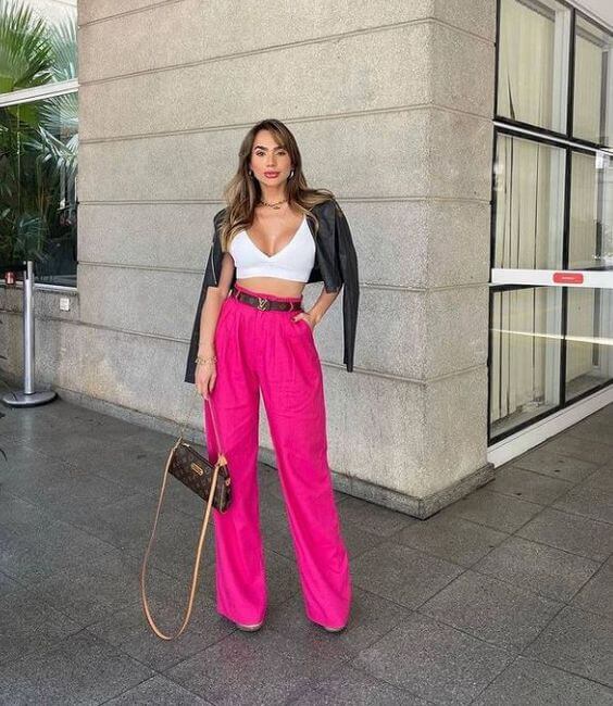 tendência rosa fúcsia