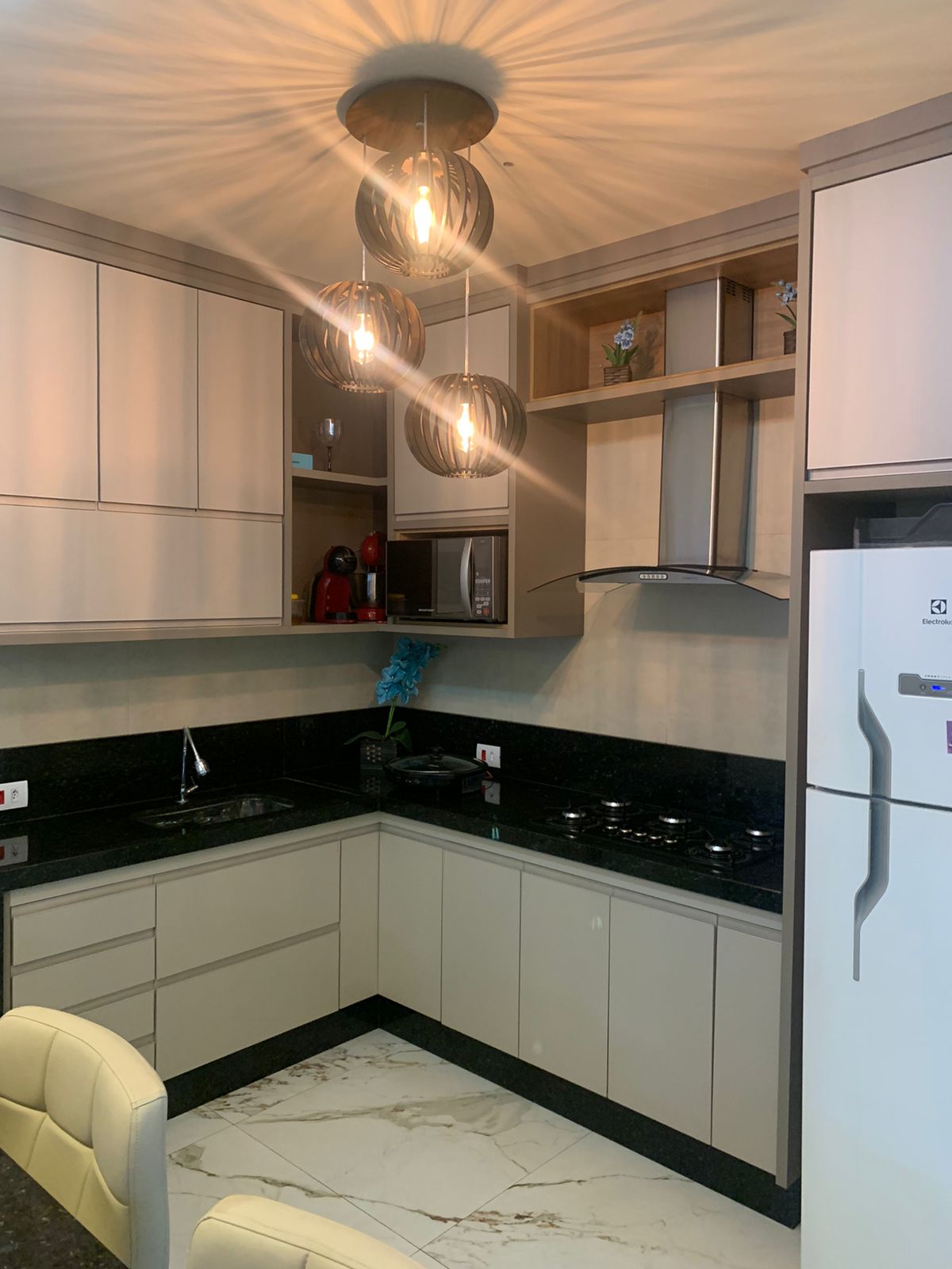 luzes de cozinha led
