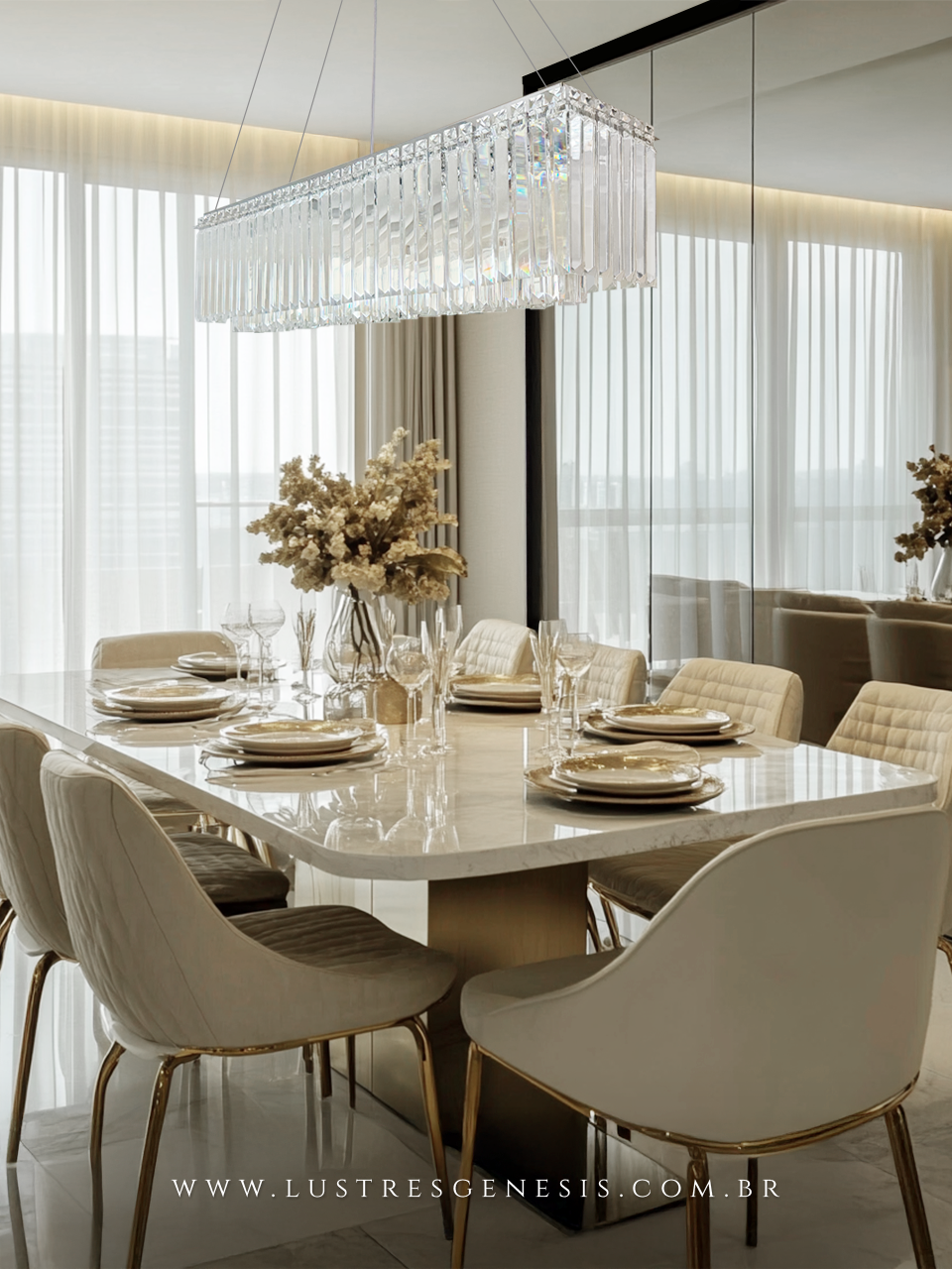 lustre moderno para sala