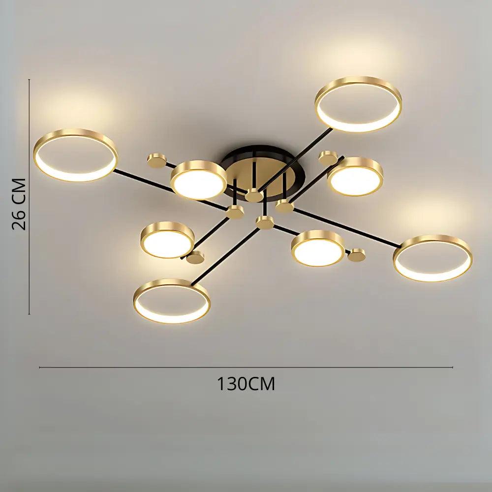 lustre com materiais naturais para sala