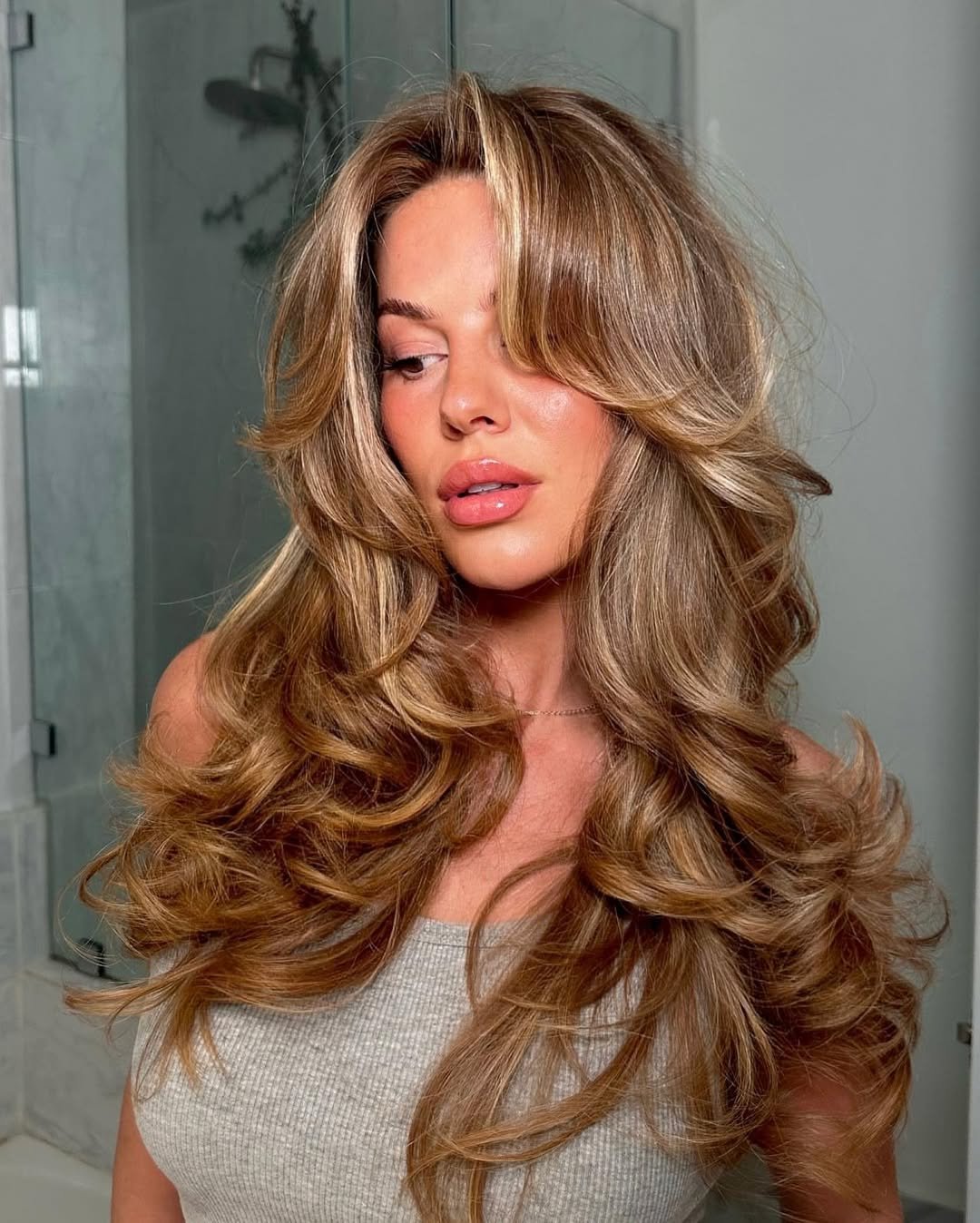 balayage morena iluminada