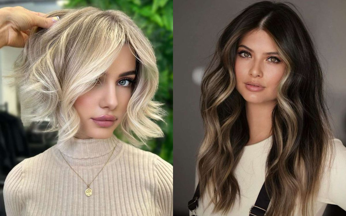 luzes vs balayage qual escolher