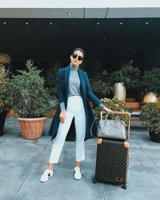 mala de mão feminina para viagem de negócios