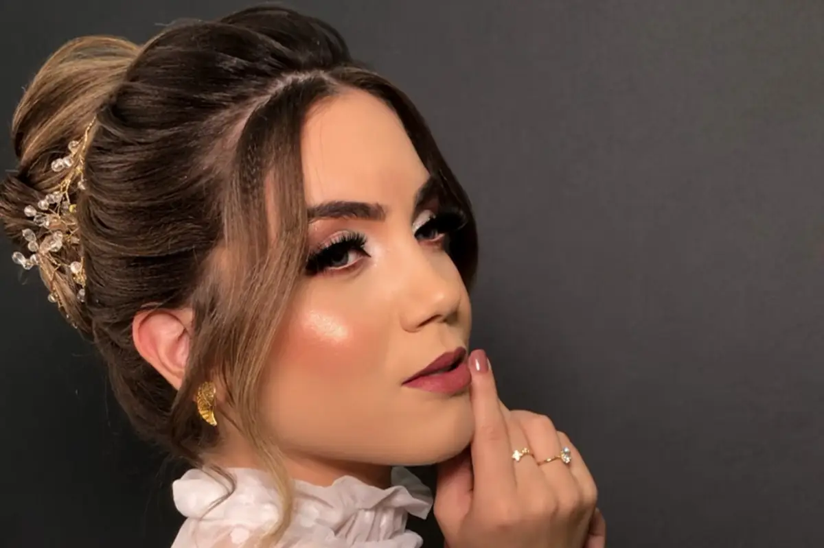 maquiagem para cabelo