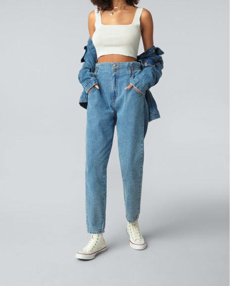 calça jeans feminina reta