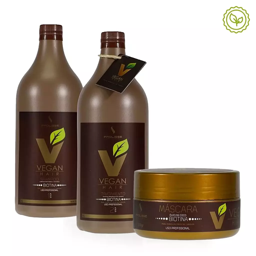 Máscara capilar vegana profissional valor