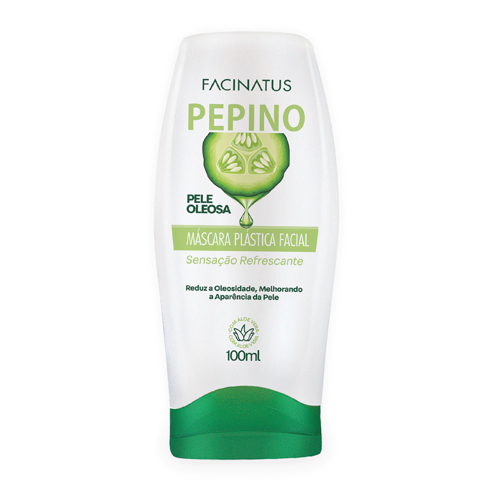 máscara de pepino hidratante