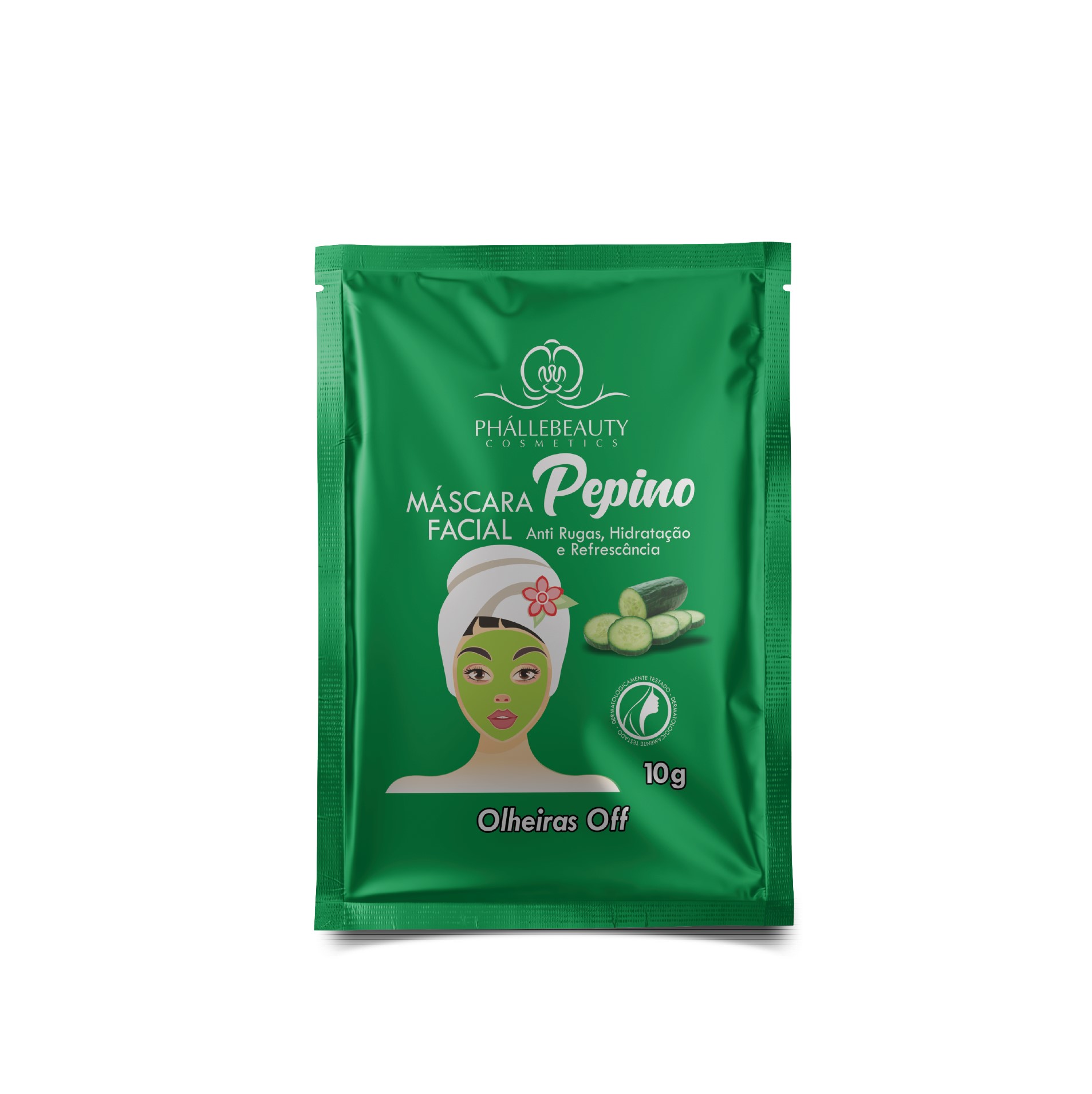 máscara de pepino peel off